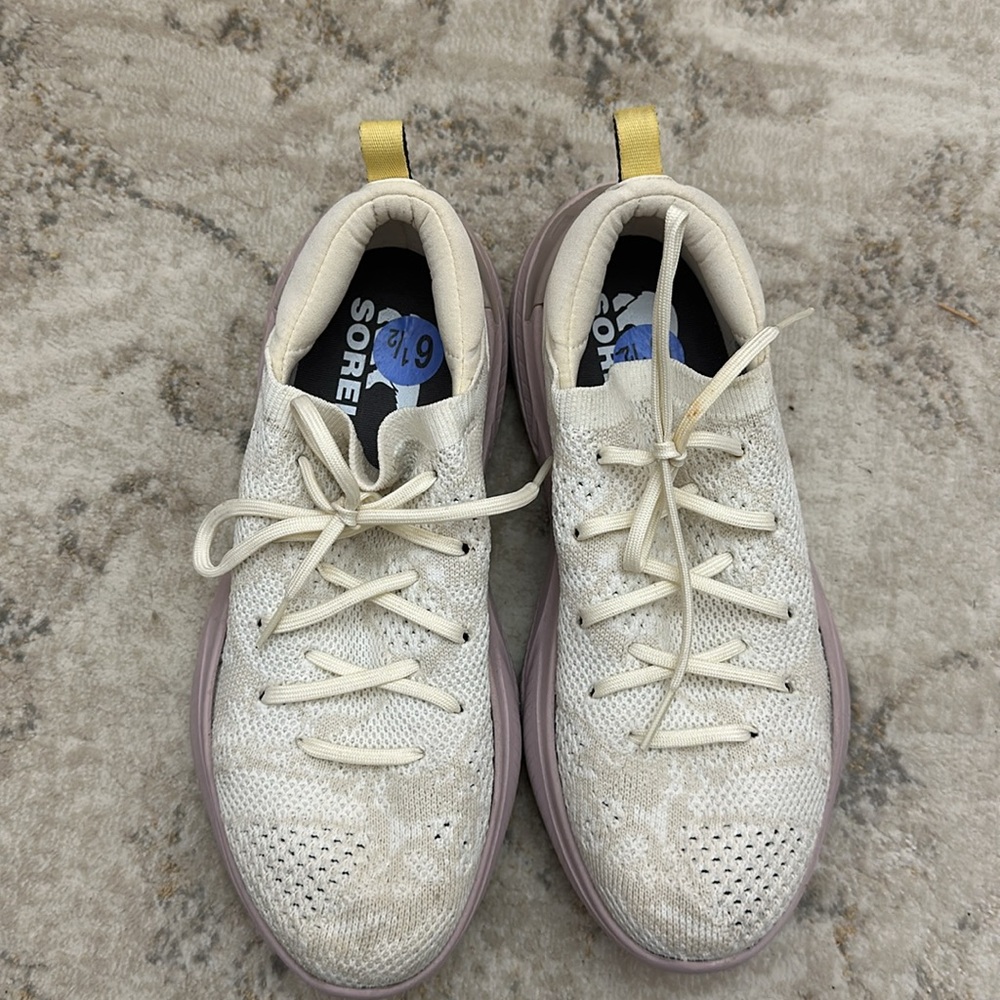Sorel explorer sea salt Sneakers with Breathable Knit and Thick Cushioning - Picture 9 of 10